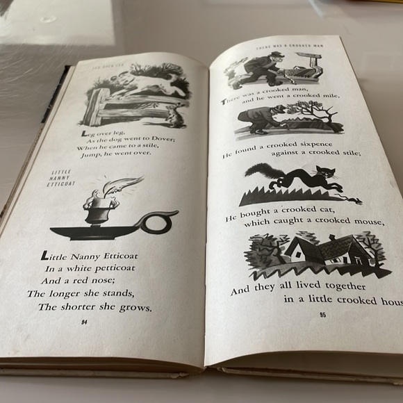 Antique Book “The Tall Books Of Mother Goose “ - Picture 7 of 9